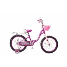 Велосипед детский двухколесный Black Aqua 14" Camilla KG1417 малиновый